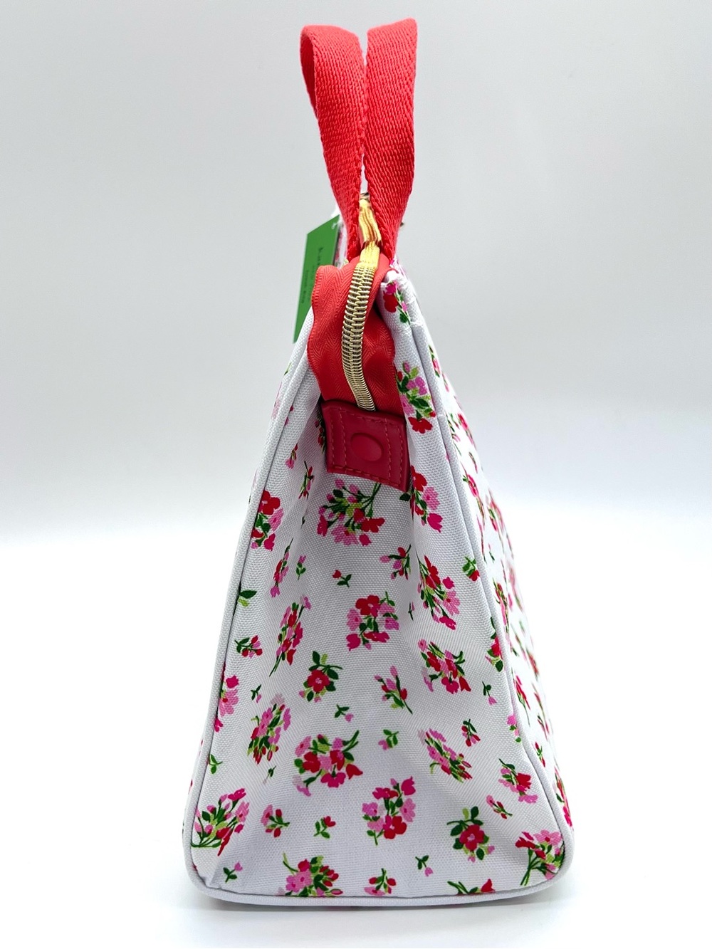 NWT Kate Spade Floral Insulated Lunch Tote + Matching Headband - Picture 6 of 16